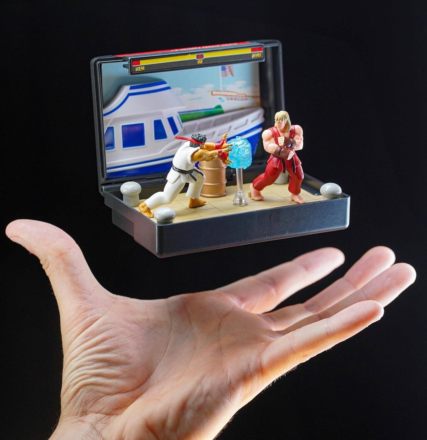 Alt View 3. PopMarket - Console Heroes Sega Street Fighter Cartridge Playset   - COLLECTIBLES - Multicolor.