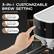 3-IN-I CUSTOMIZABLE BREW SETTING
Unlock Your Inner Barista
Single Shot
Press once to make 20-40ml of coffee
Double Shot
Press once to make 50-70ml of coffee
Milk Foam
Press once to preheat the steam for milk foam.