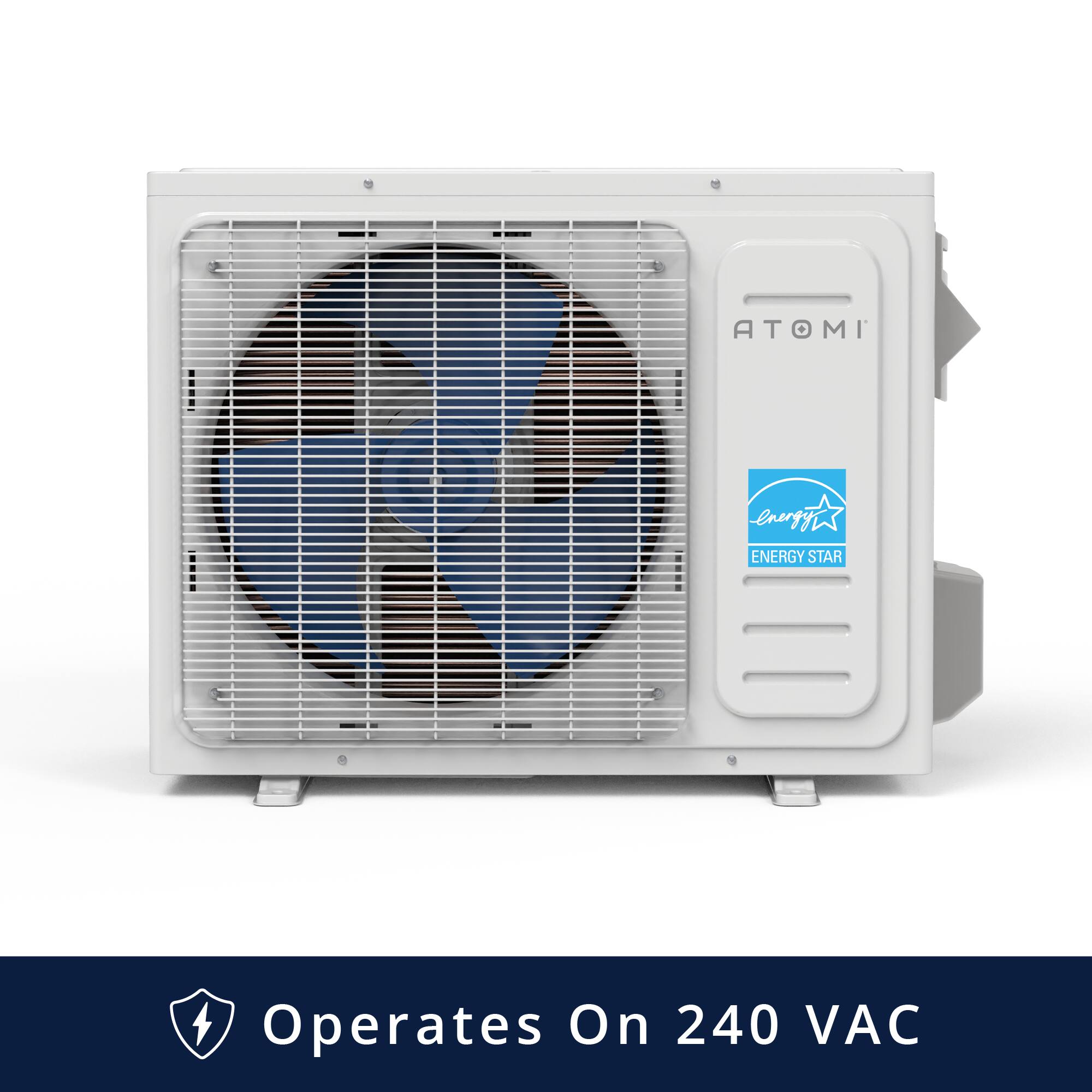 ATOMI energy ENERGY STAR Operates On 240 VAC