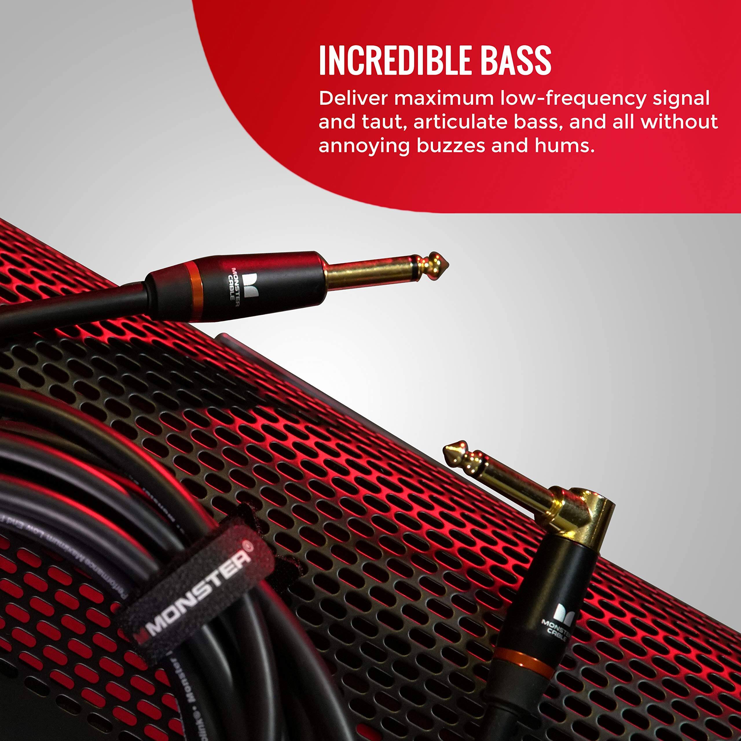 INCREDIBLE BASS  
Deliver maximum low-frequency signal and taut, articulate bass, and all without annoying buzzes and hums.