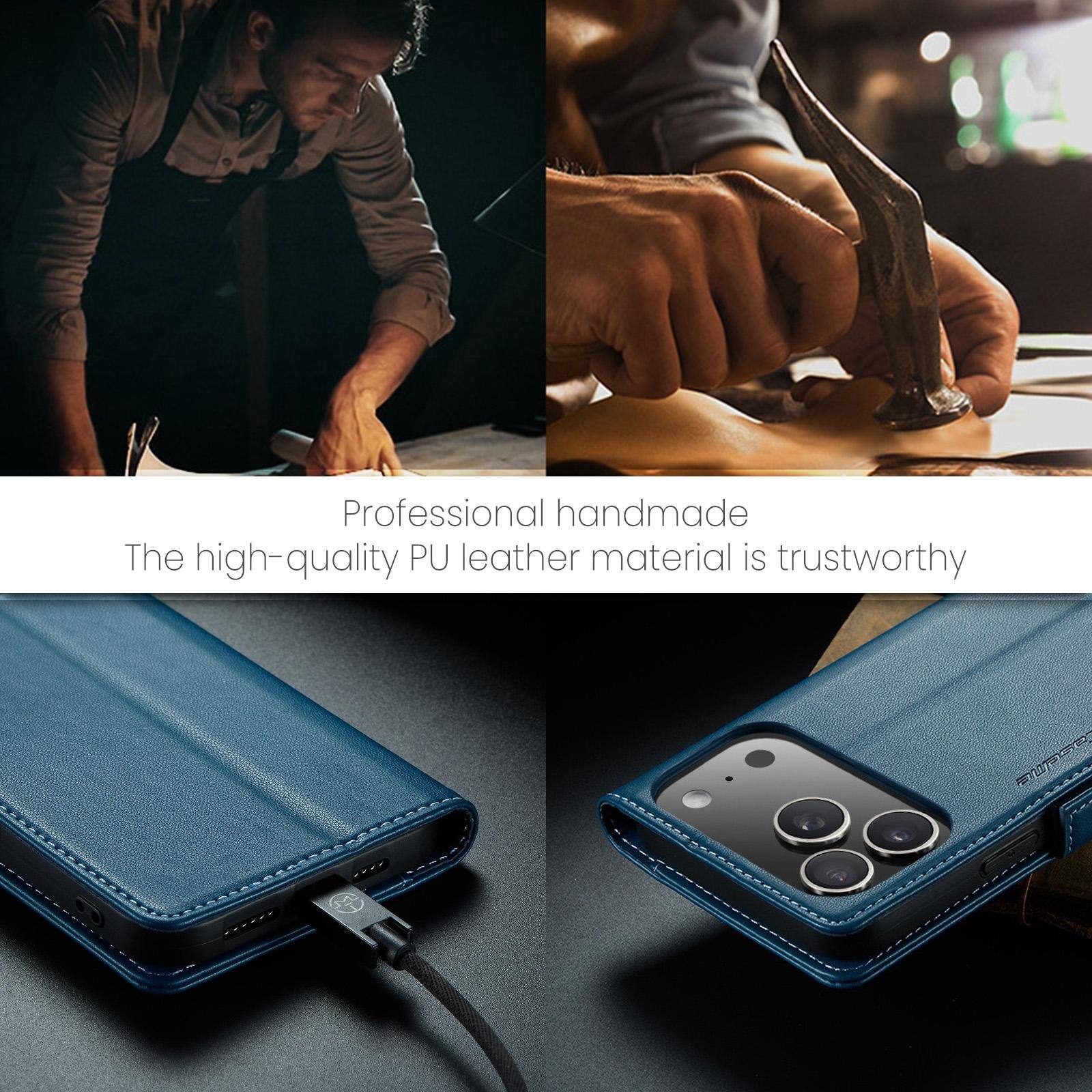 Professional handmade  
The high-quality PU leather material is trustworthy