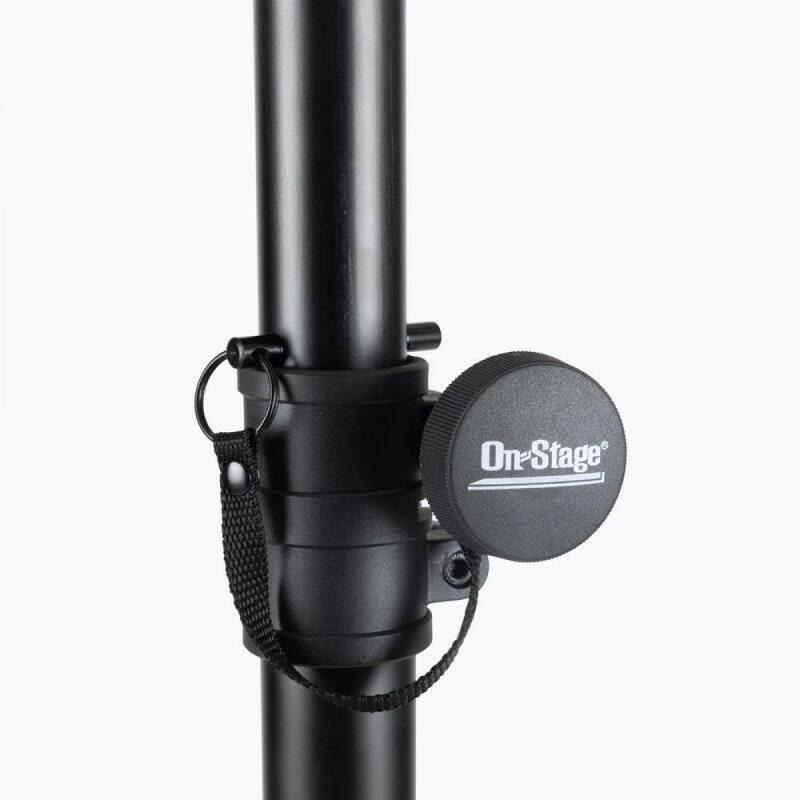 Alt View 2. On Stage Stands - On-Stage All-Aluminum Speaker Stand Pack - Black.