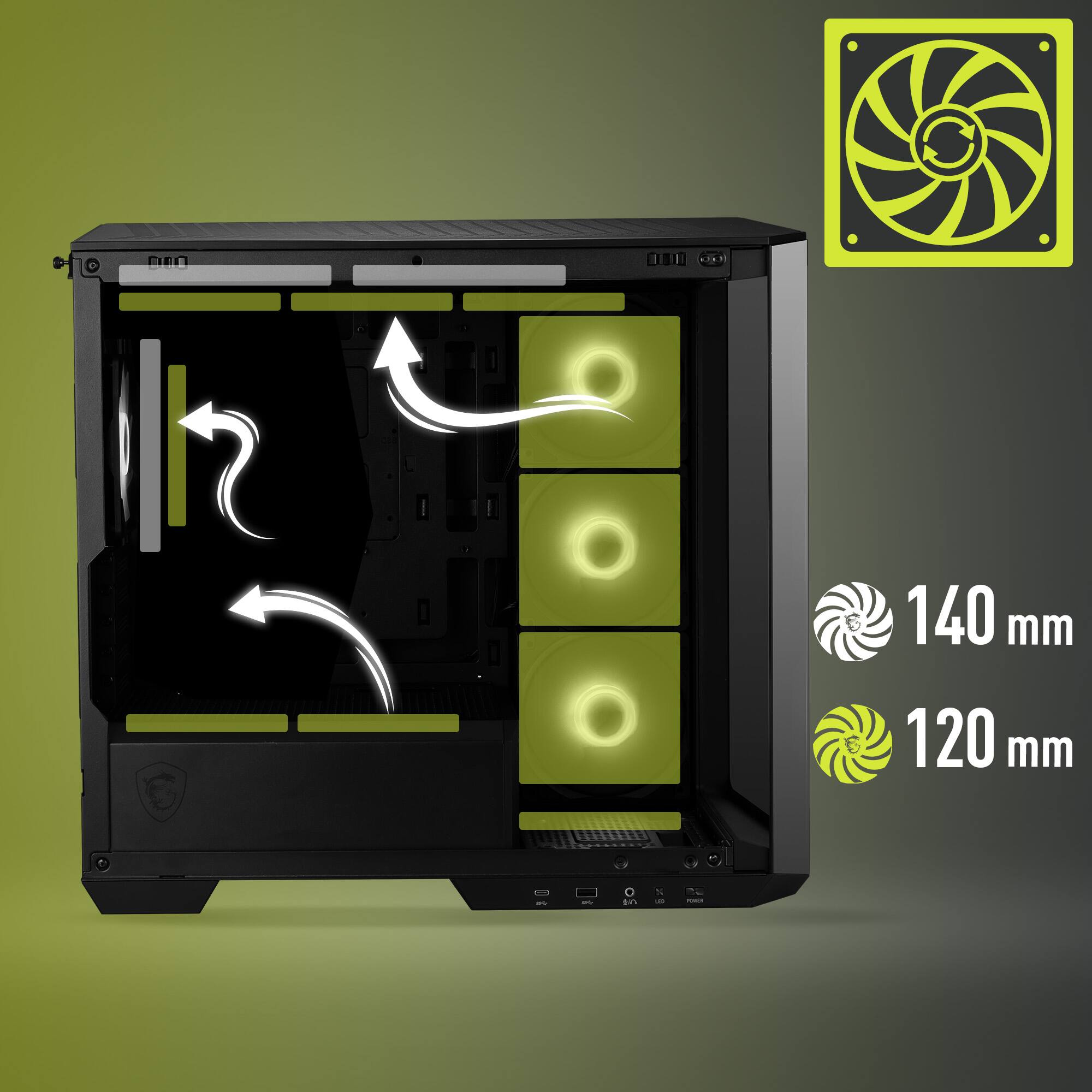 The text on the image reads: "CR 140 mm 120 mm 1 tn - -". This can be grouped and corrected as follows:

"CR 140 mm 120 mm 1 tn - -" can be grouped as "Specifications" and corrected to "Specifications: 140 mm 120 mm 1 tn - -".