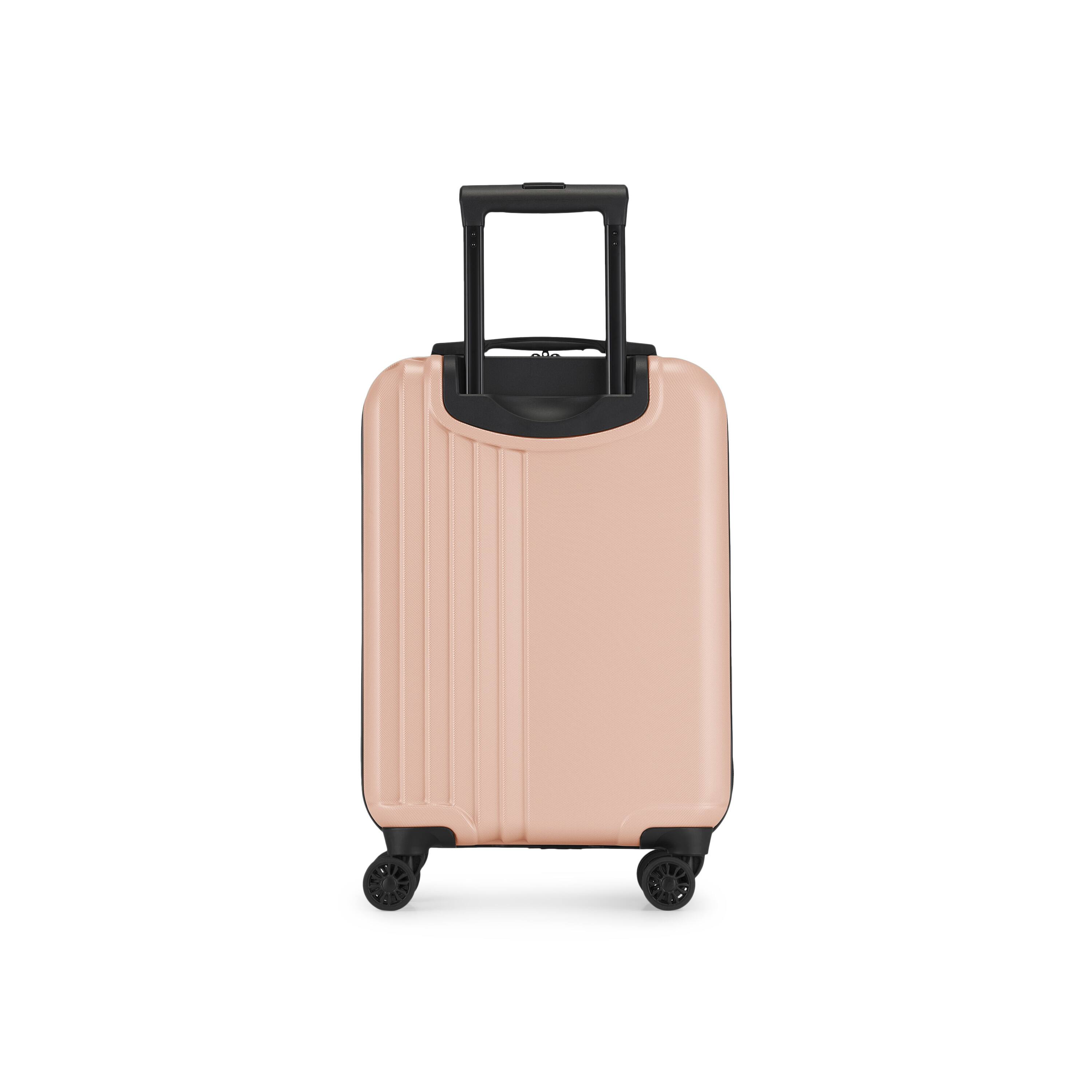 Back. Bugatti - Bugatti Classic 2 Piece Hardside Set Luggage - PEACH.