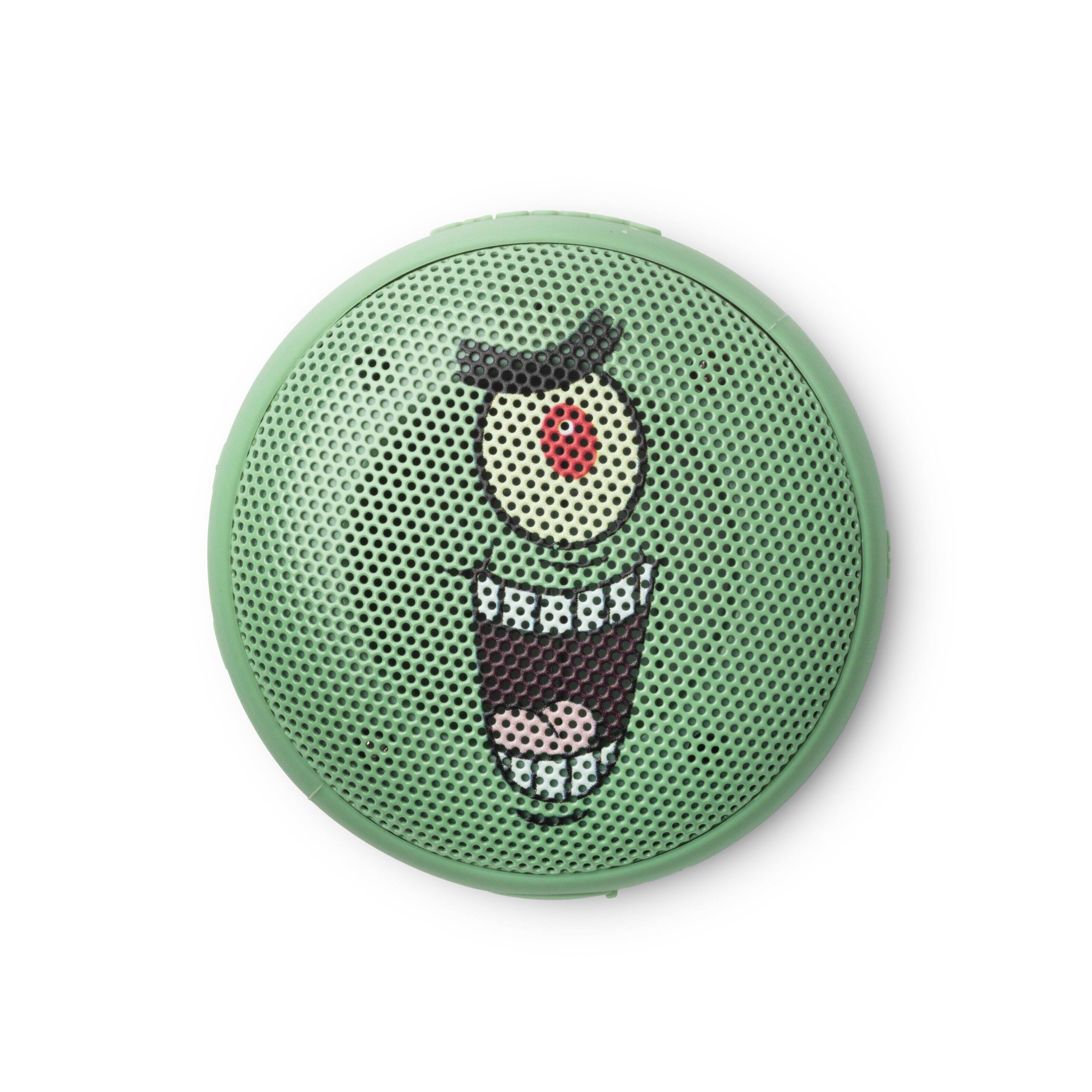 Angle. Speaqua - Cruiser Portable Waterproof Compact Bluetooth Speaker - Plankton - Plankton.