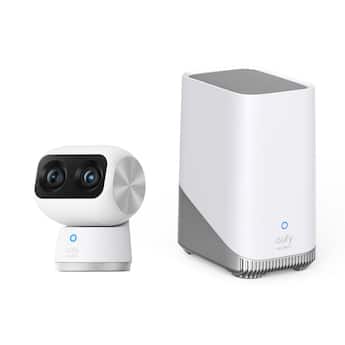 eufy Indoor Cam S350 & HomeBase 3 Security Plug In Dual Cameras 4K eufy Indoor Cam S350 & HomeBase 3 Security Plug In Dual Cameras 4K