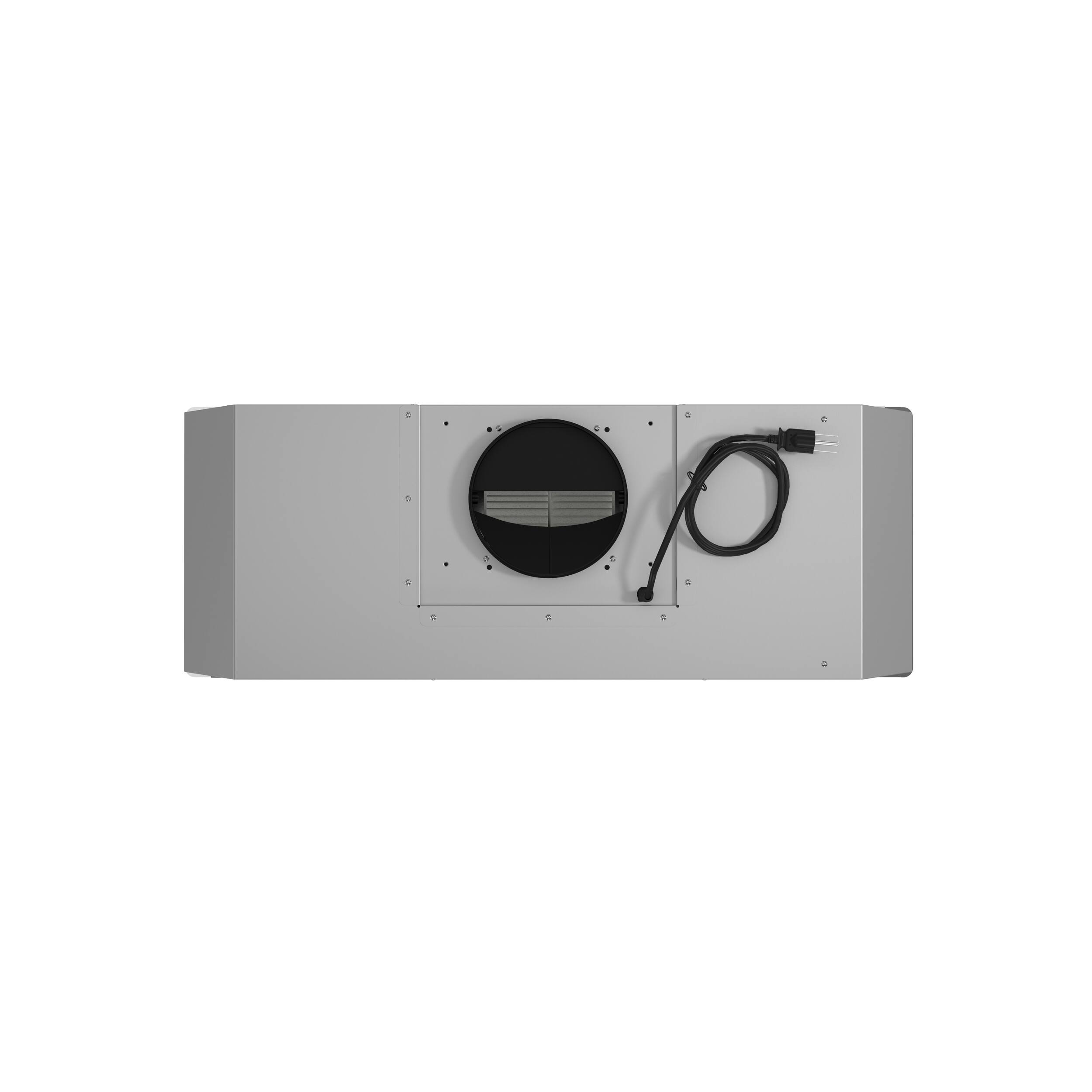 Back. Forno Appliances - Frassanito 30" Recessed Range Hood - Stainless steel.