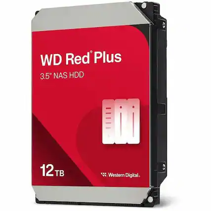 WD Red Plus
3.5" NAS HDD
12 TB
Western Digital
