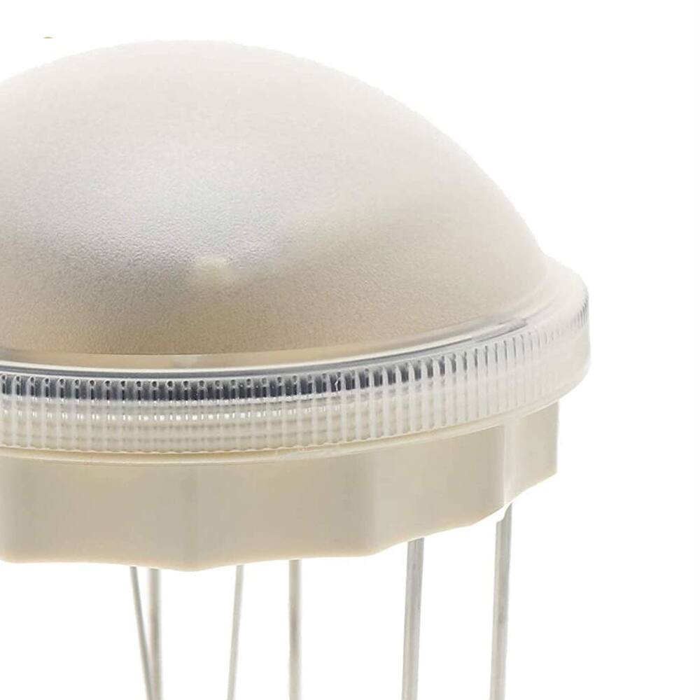 Alt View 1. Allied Precision Industries - Allied Precision 5 In Solar Water Wiggler Bird Scene Outdoor Birdbath Agitator - White.