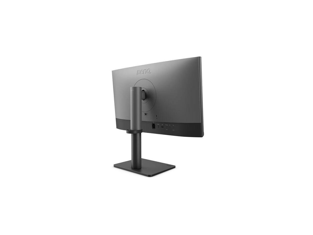 Alt View 4. BenQ - BenQ PD2706QN 27" QHD 100Hz IPS Monitor, HDR, USB-C, KVM, Speakers - Black.