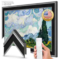 Compatible with Samsung:
The Frame Pro
The Frame
MADE IN USA
MADE IN USA