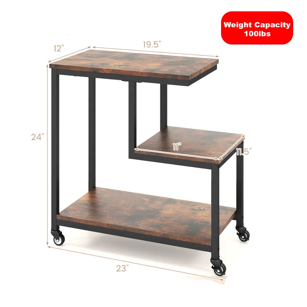 12" x 19.5"  
Weight Capacity: 100lbs  
24" x 11"  
11.5"  
23"