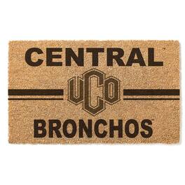 Jardine - Central Oklahoma Bronchos 18" x 30" Team Logo Doormat - Brown