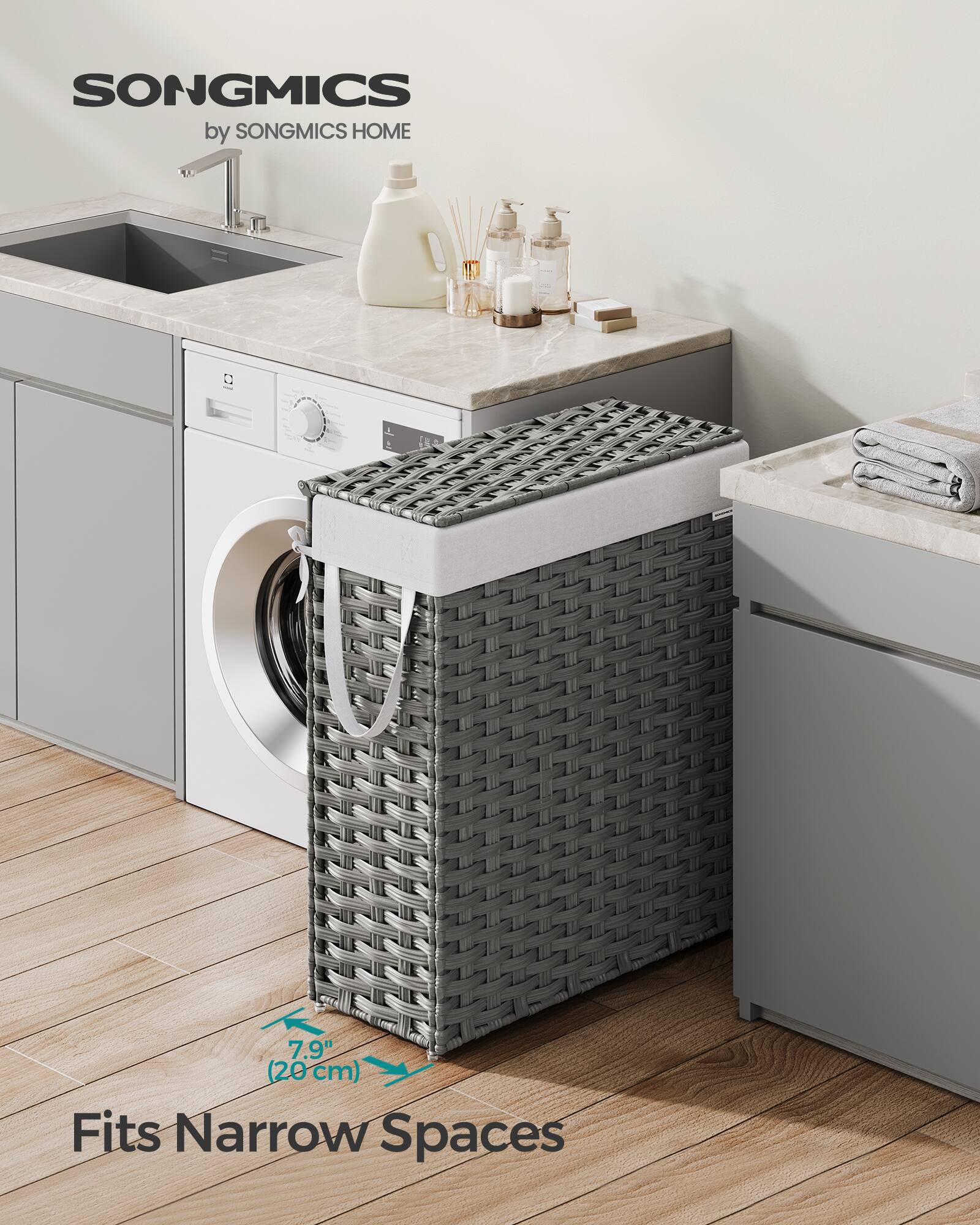 SONGMICS by SONGMICS HOME

7.9" (20cm) Fits Narrow Spaces