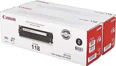 Canon
Quality Input, Quality Output
Color Laser Cartridge
Cartridge 118
Color ImageCLASS LBP7200C
Color ImageCLASS 8350C
Canon Genuine
Cartridge 118