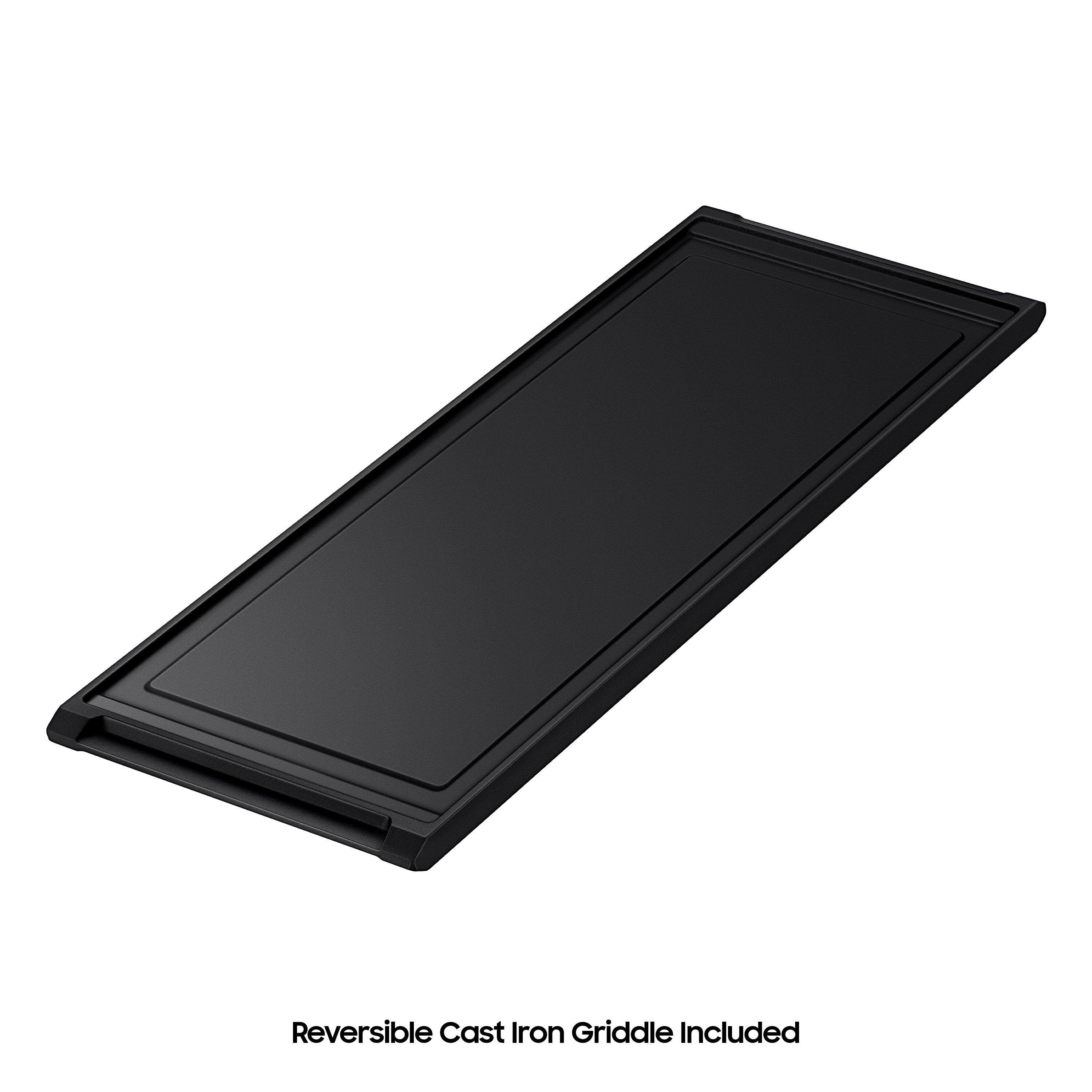 Reversible Cast Iron Griddle Included