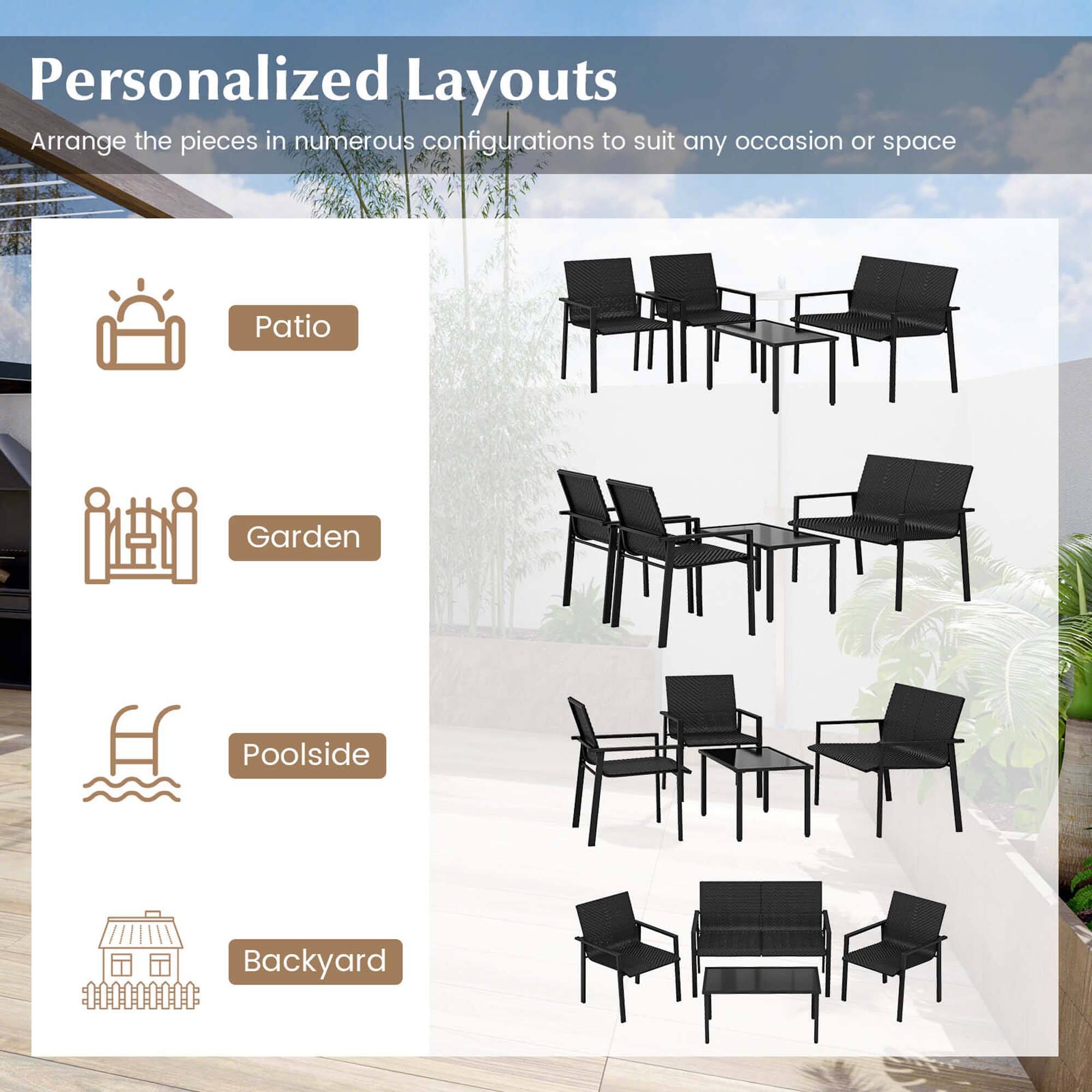 Personalized Layouts: Arrange the pieces in numerous configurations to suit any occasion or space.