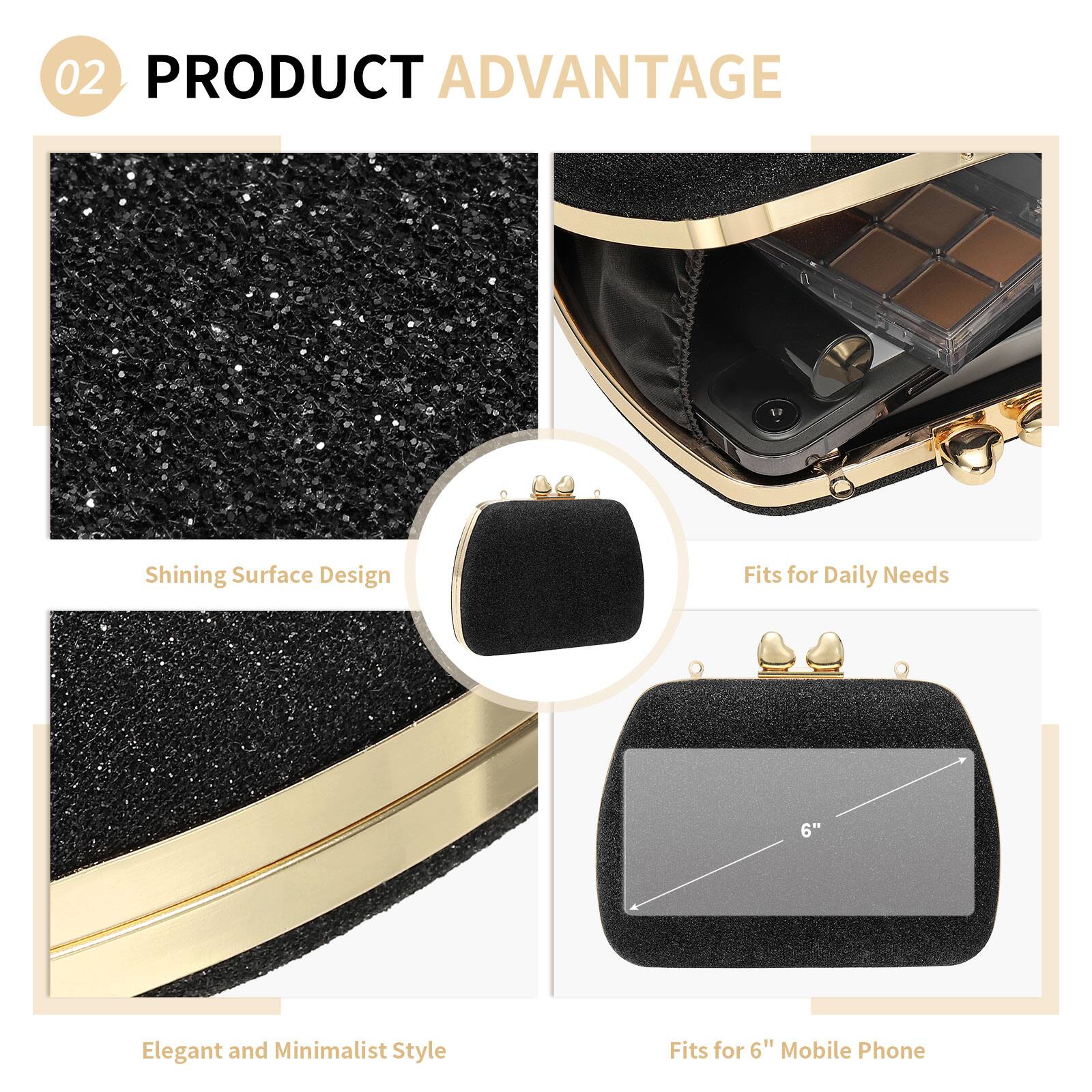 02 PRODUCT ADVANTAGE

- Shining Surface Design
- Fits for Daily Needs
- Elegant and Minimalist Style
- Fits for 6" Mobile Phone