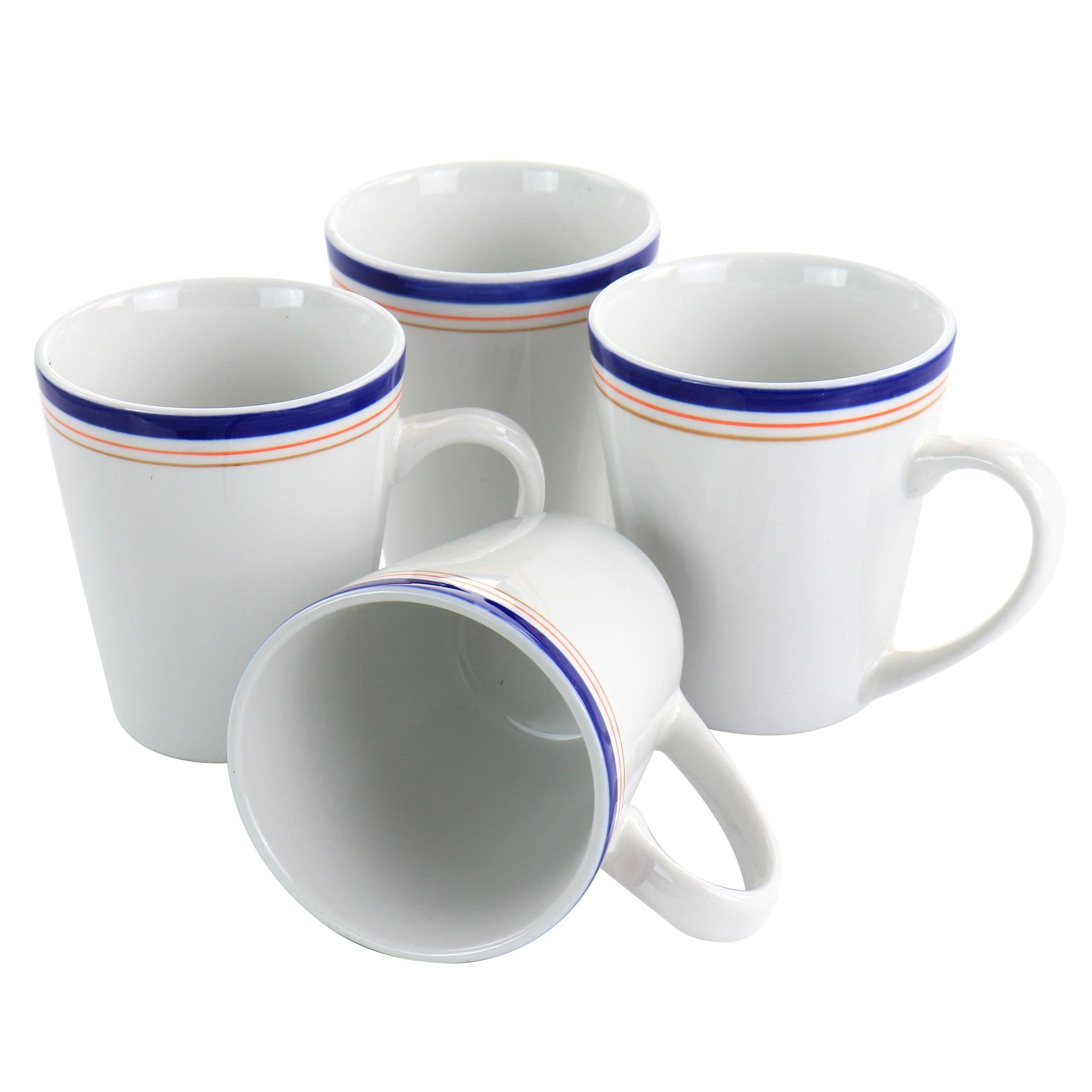 Alt View 2. Gibson - All U Need 32 Piece Ceramic Dinnerware Set in White - White.
