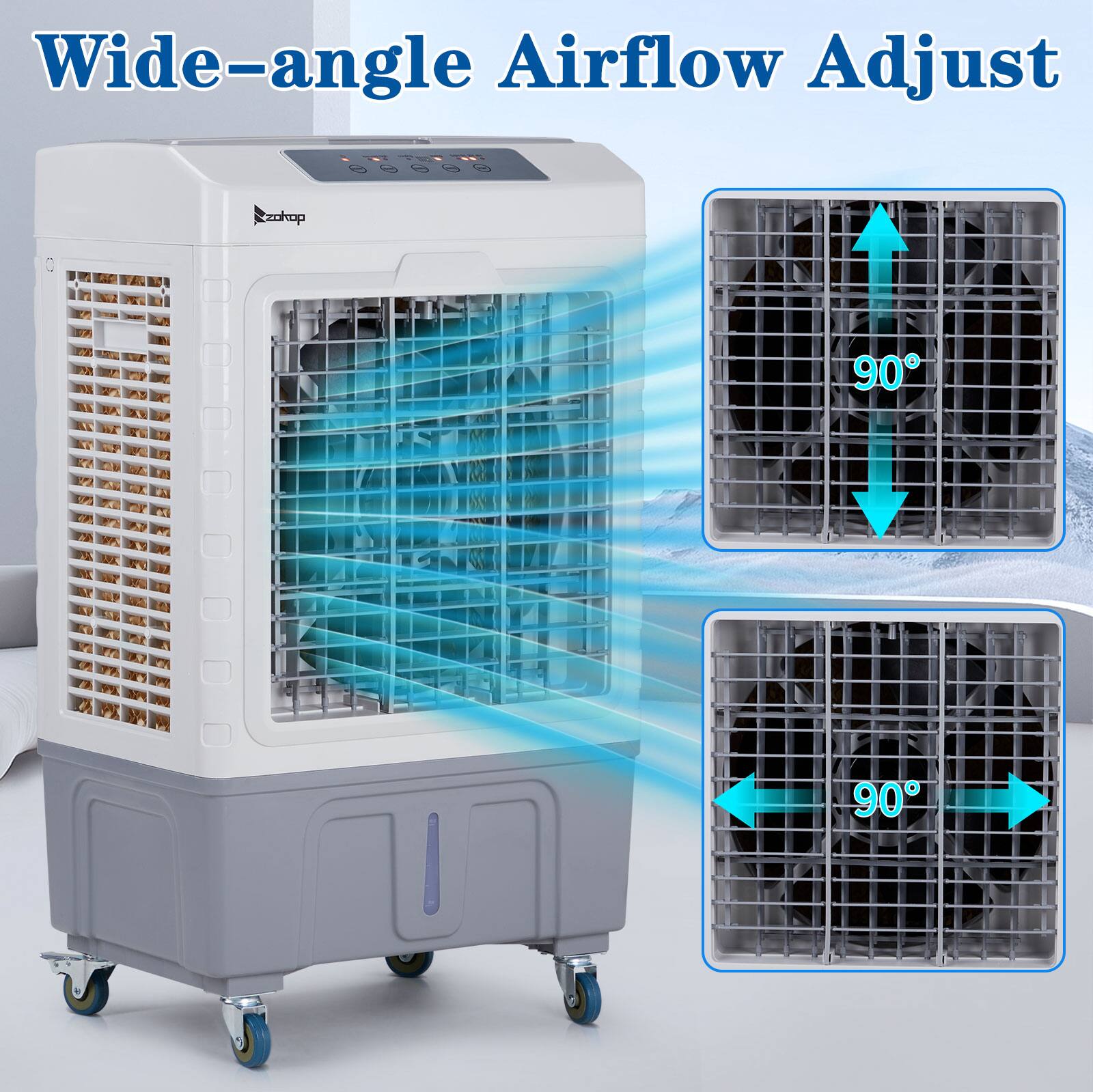 Wide-angle Airflow Adjust