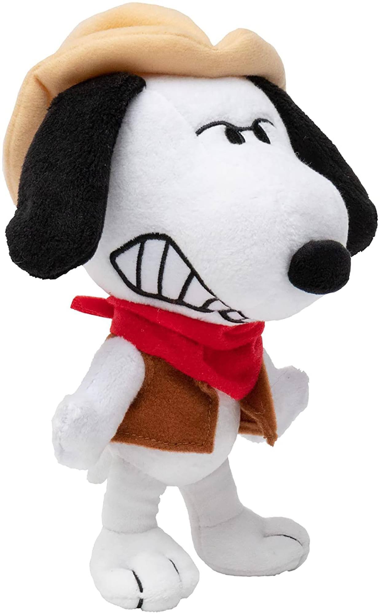 Alt View 1. JINX - The Snoopy Show 7.5 Inch Plush | Cowboy Snoopy - White.
