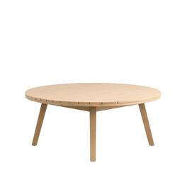 New Classic Furniture - Wesley Wood Patio Coffee Table in Natural - Brown