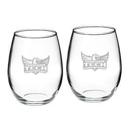 Jardine - Tennessee Tech Golden Eagles 2-Piece 21oz. Stemless Wine Glass Set - Multicolor