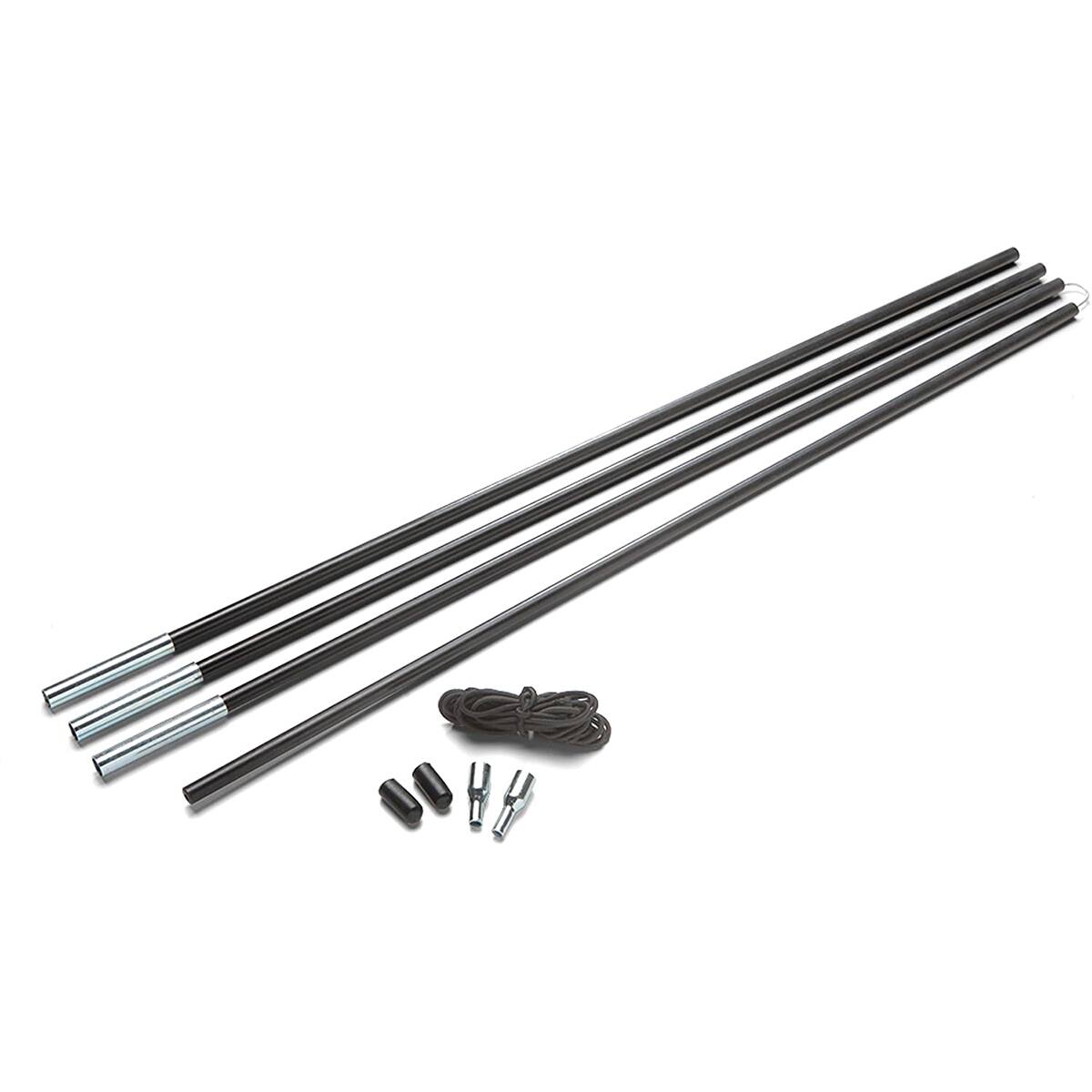 Alt View 1. Coghlan’s - Coghlan's Fibreglass Tent Pole Repair Kit (4 9.5mm Poles, Shock Cord, Lead Wire) - Gray.
