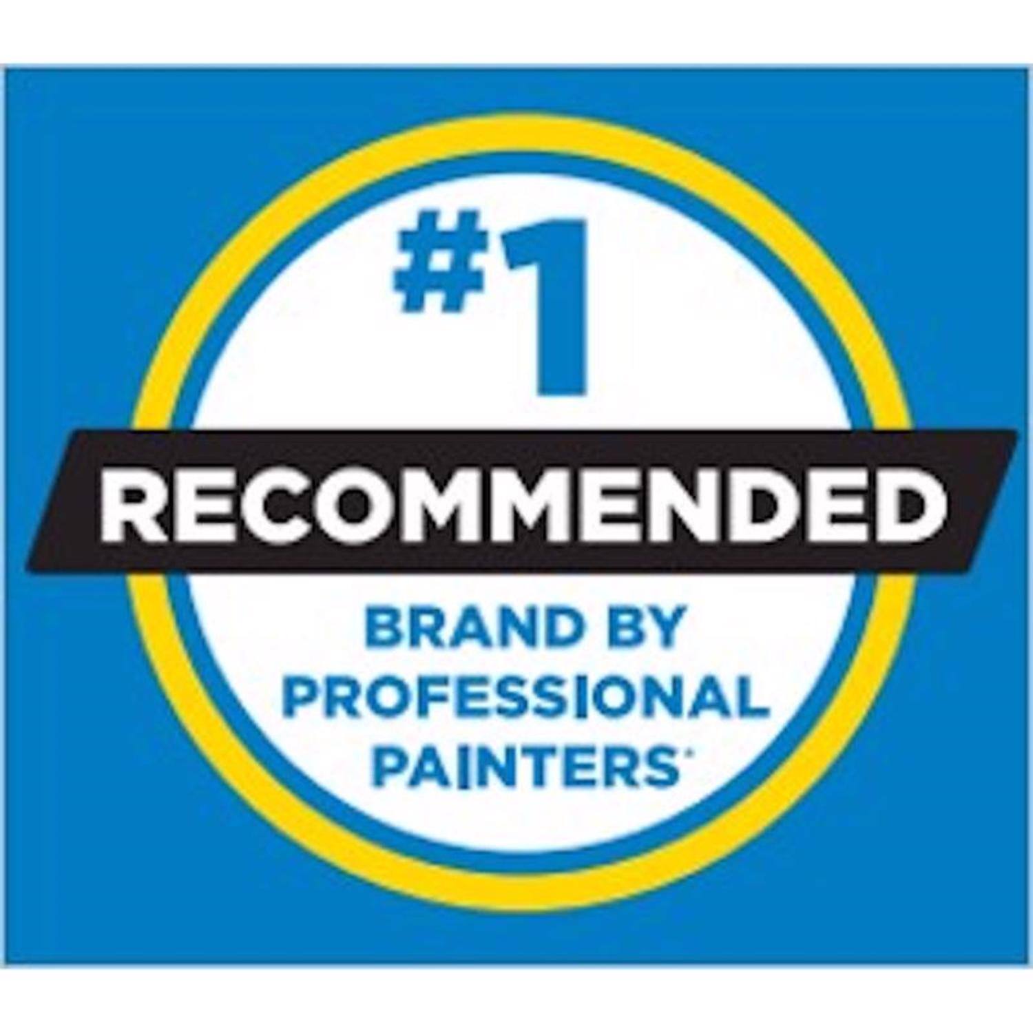 #1 RECOMMENDED BRAND BY PROFESSIONAL PAINTERS