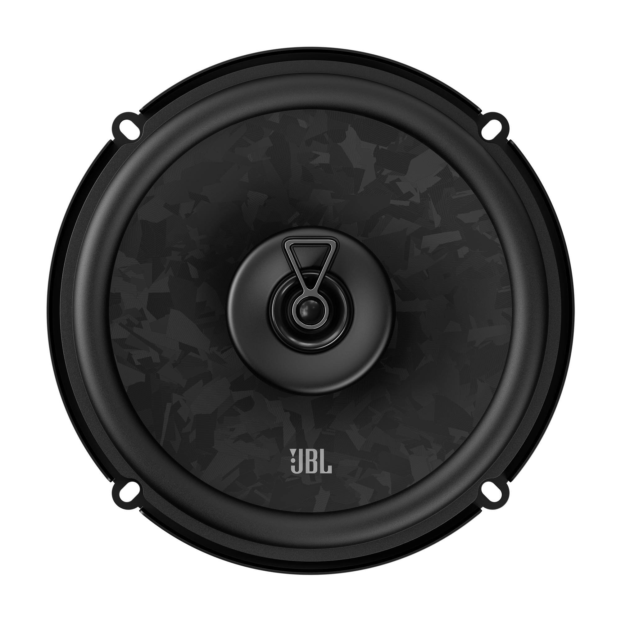 Alt View 2. JBL - JBL STAGE368F 6.5” 2-Way Coaxial Speaker No Grille - Black/Gray.