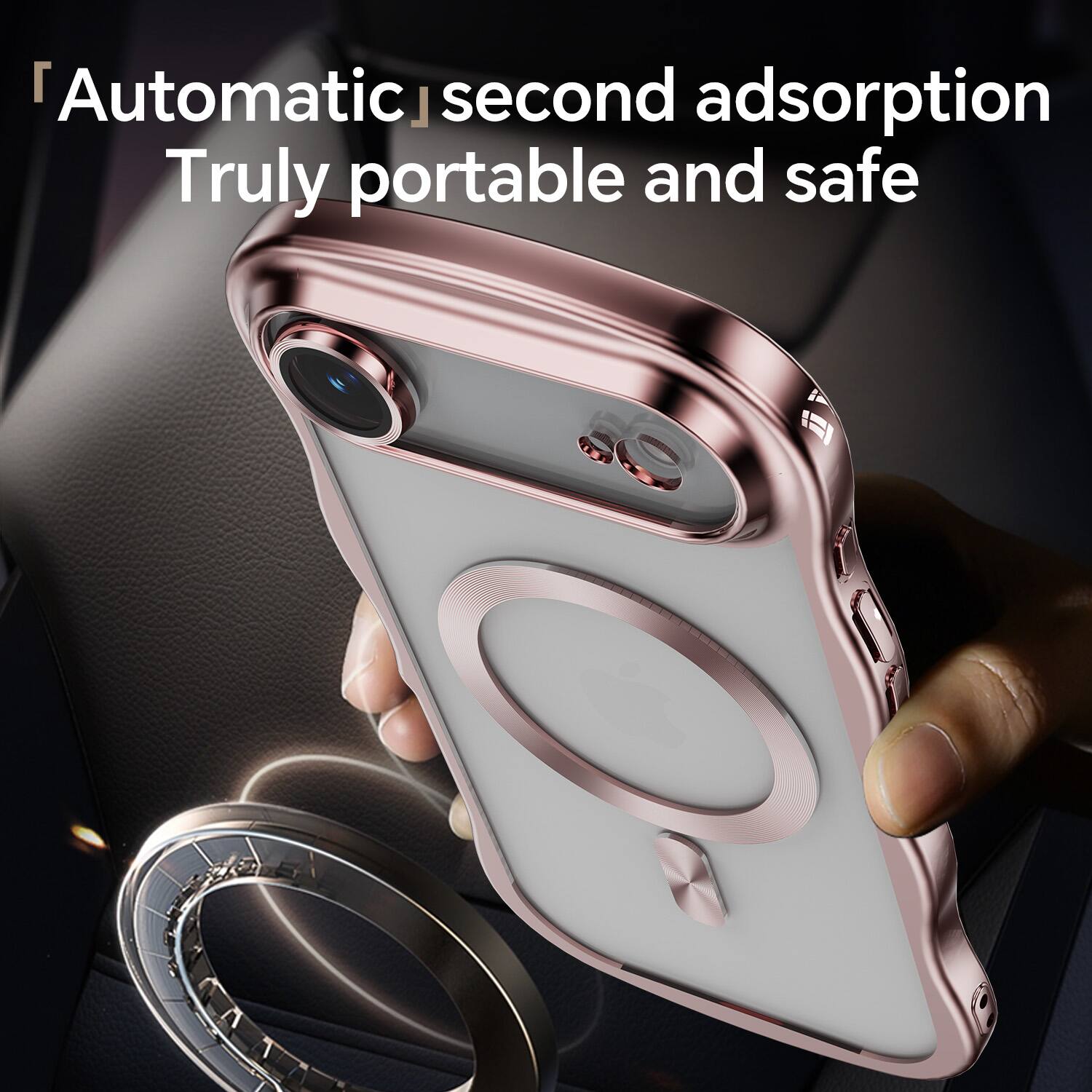 "Automatic" second adsorption  
Truly portable and safe