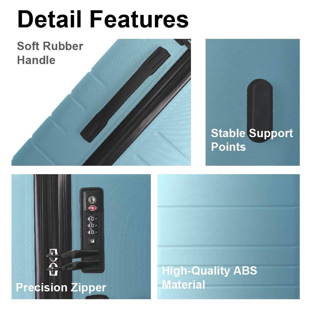 Detail Features

- Soft Rubber Handle
- Stable Support Points
- Precision Zipper
- High-Quality ABS Material