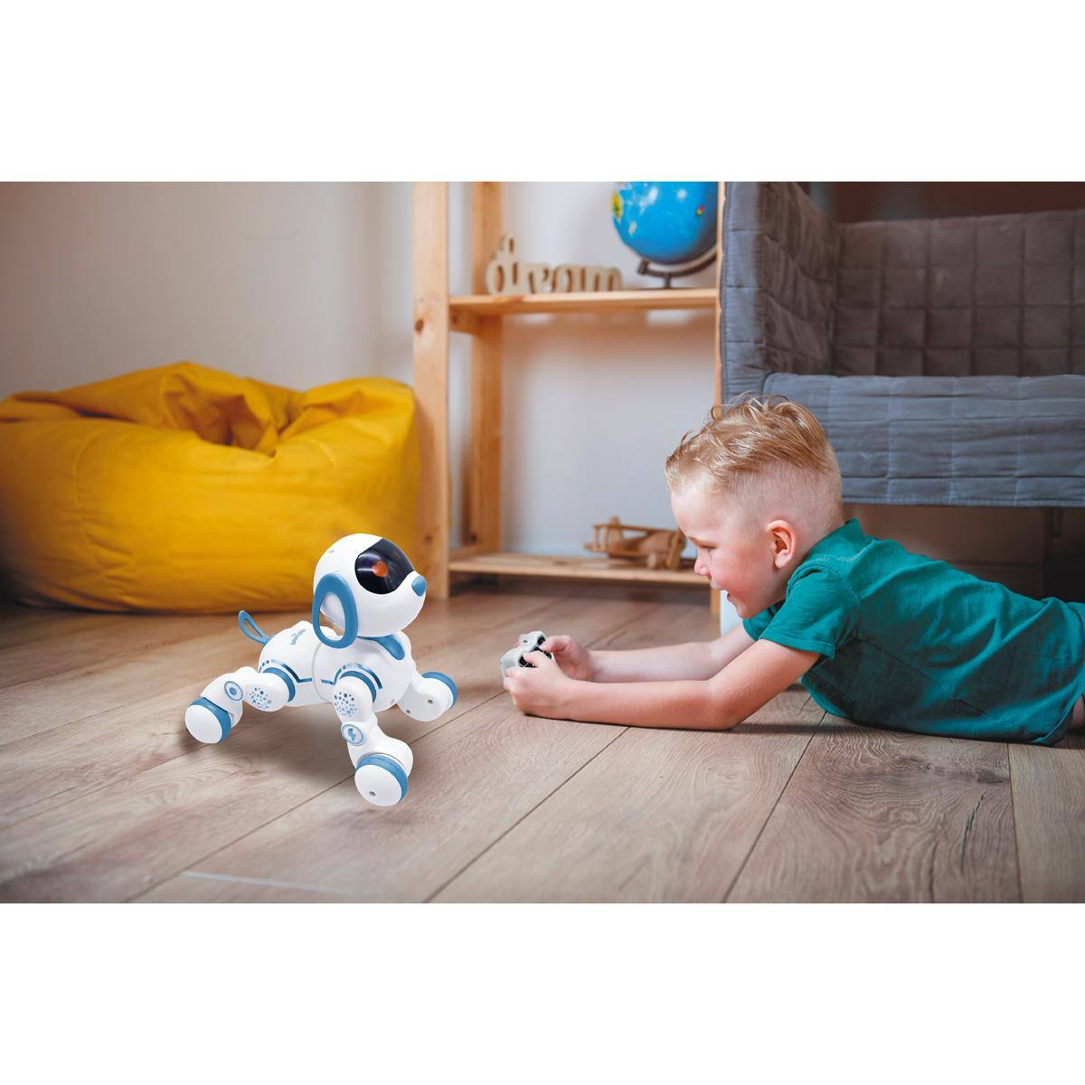 Alt View 4. Lexibook - Power Puppy® Jr – Power Puppy, my programmable smart robot puppy with gesture control.