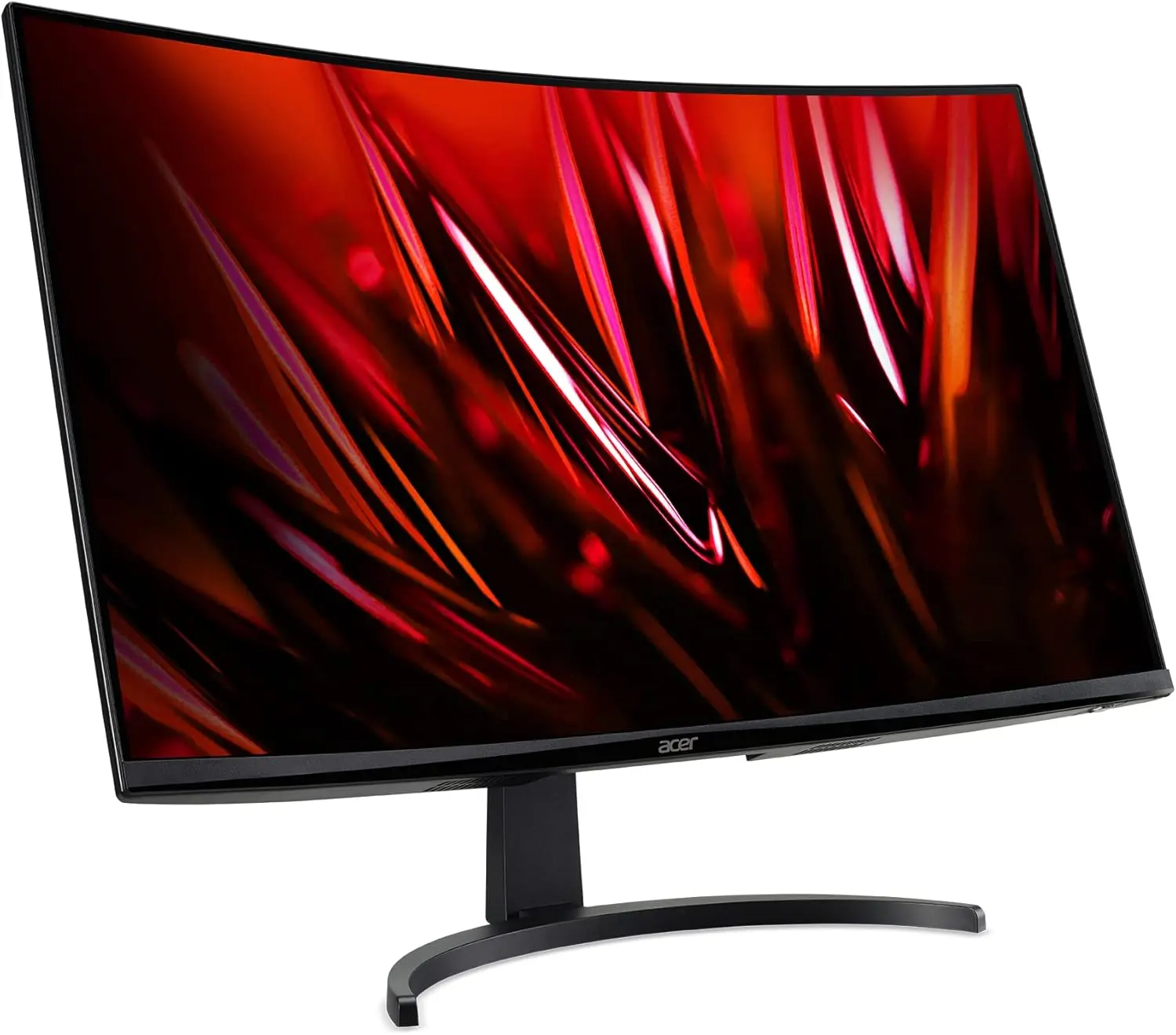 Angle. Acer - Nitro EDA3 31.5" Curved LCD Gaming Monitor 180Hz 2560x1440 1ms Response Time - Black.