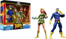 Hasbro - Collectibles - X-Men '97 - Marvel Legends - Cyclops & Jean Grey Action Figure 2-Pack - COLLECTIBLES - Multicolor