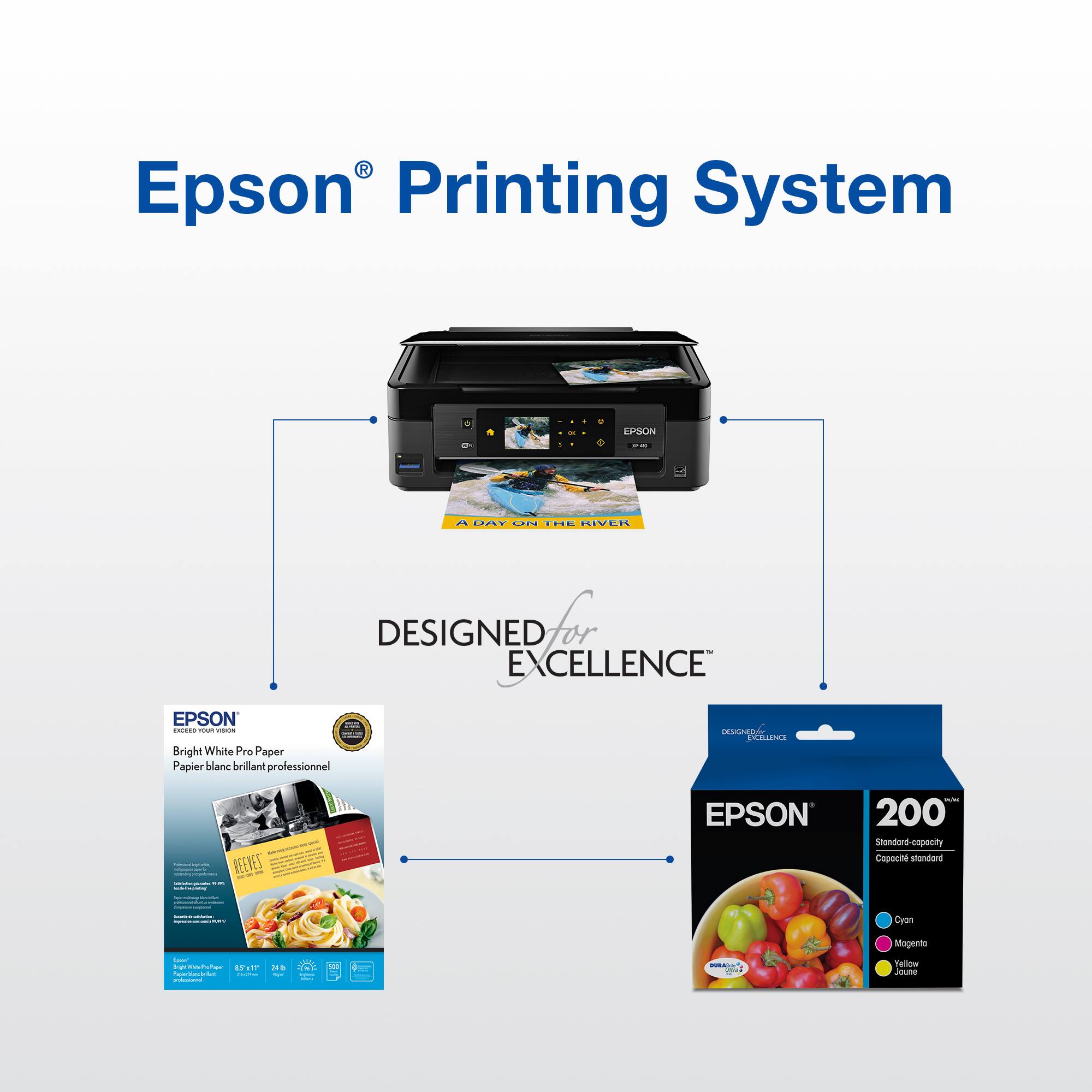 Epson Printing System: Designed for Excellence.