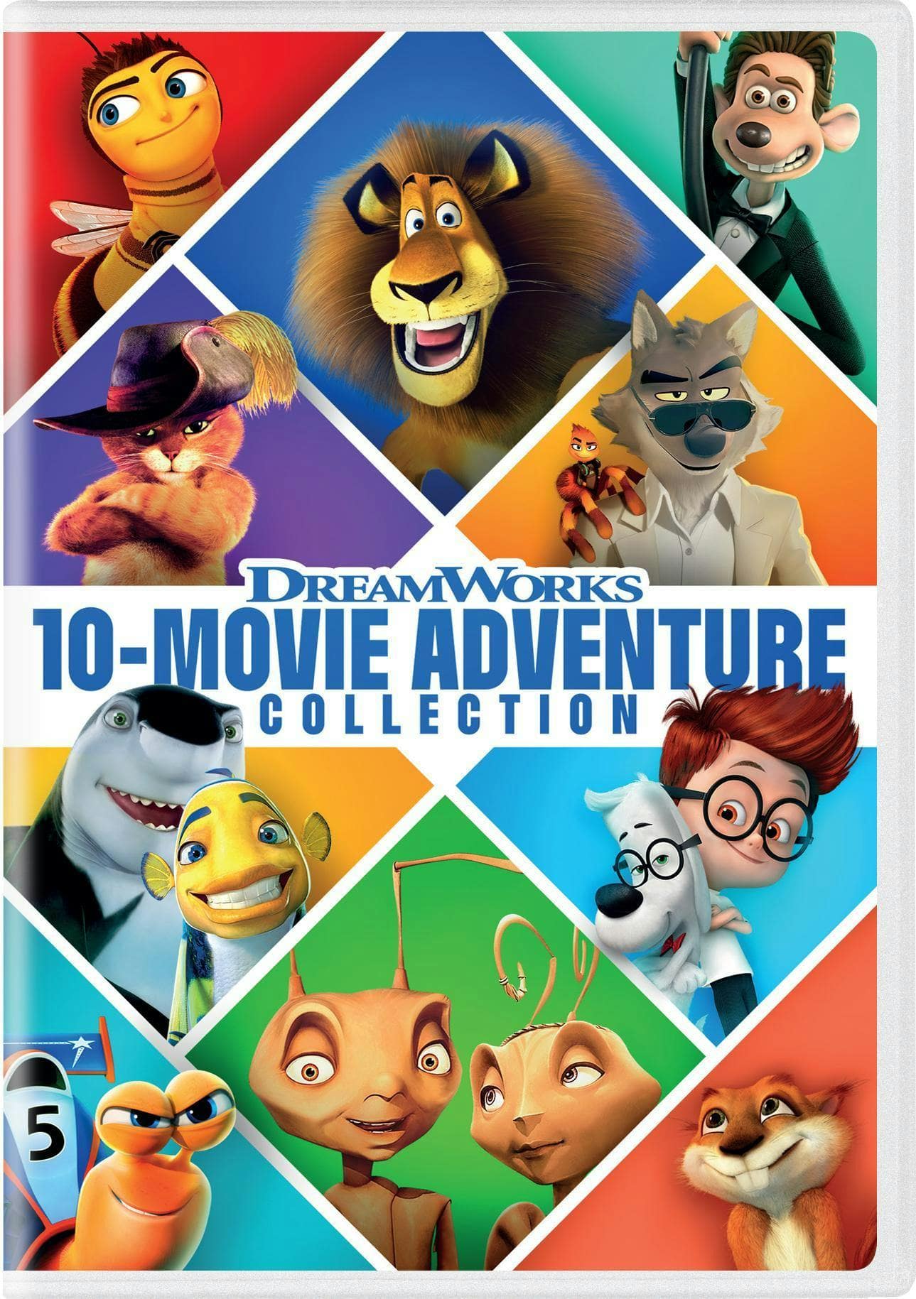 DreamWorks 10 Movie Adventure Collection [DVD] [Standard] - Best Buy