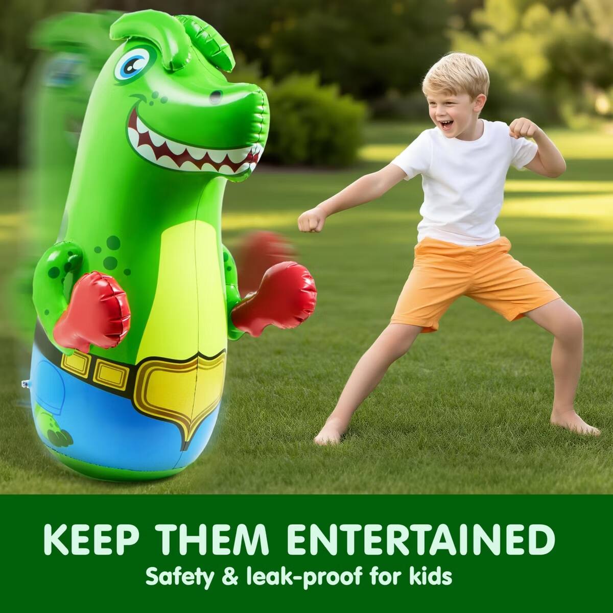 KEEP THEM ENTERTAINED  
Safety & leak-proof for kids
