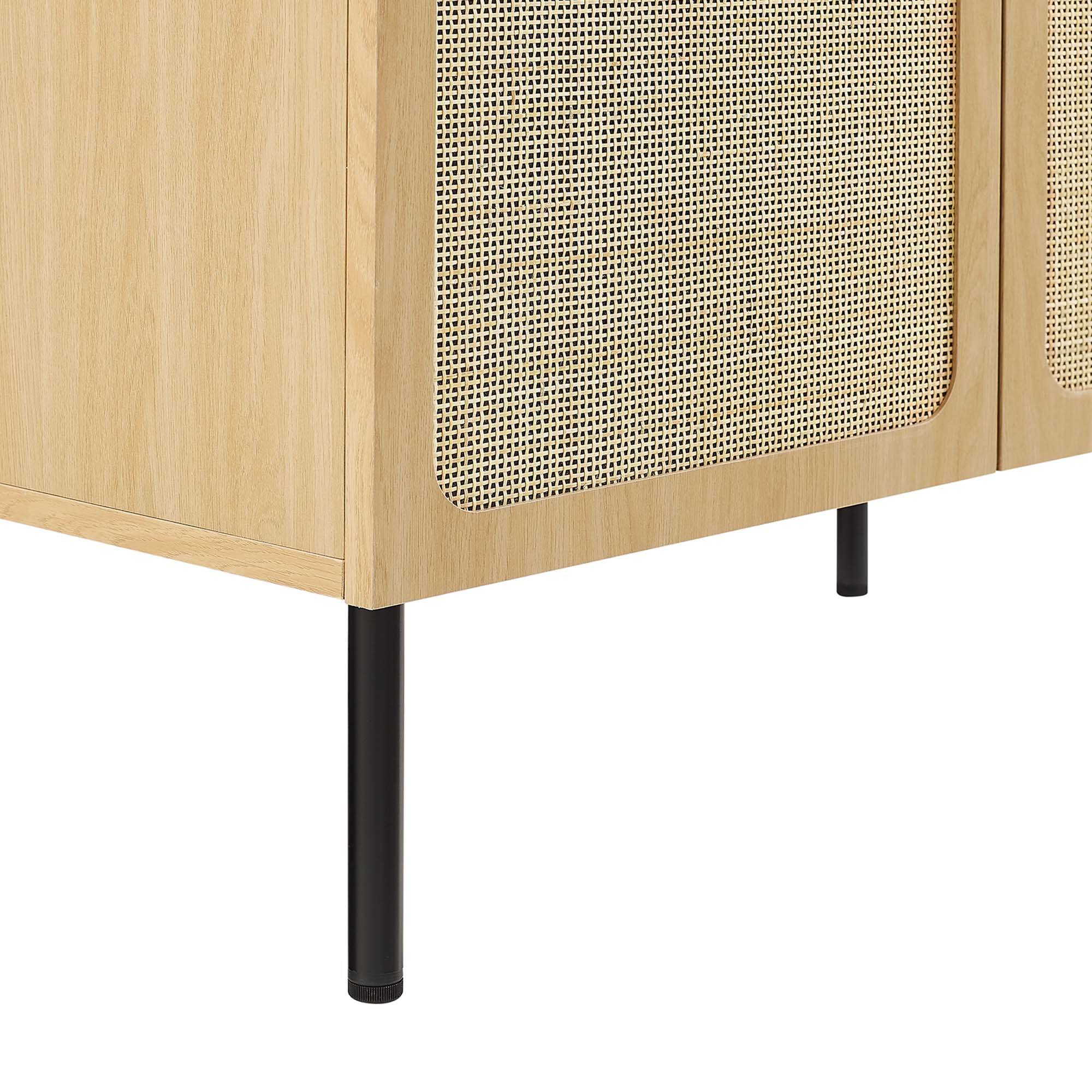 Alt View 9. Modway - Chaucer Bathroom Vanity with White Basin Included by Modway - Oak White.