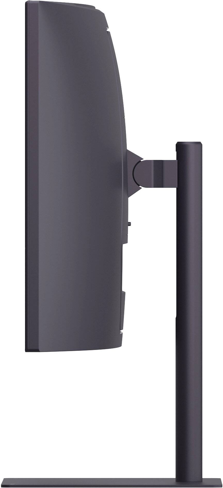 Alt View 4. LG - UltraGear 34" Curved WQHD 240Hz FreeSync Premium Gaming Monitor with DisplayHDR400 (HDMI, DP, USB-C, USB-A) - Black.