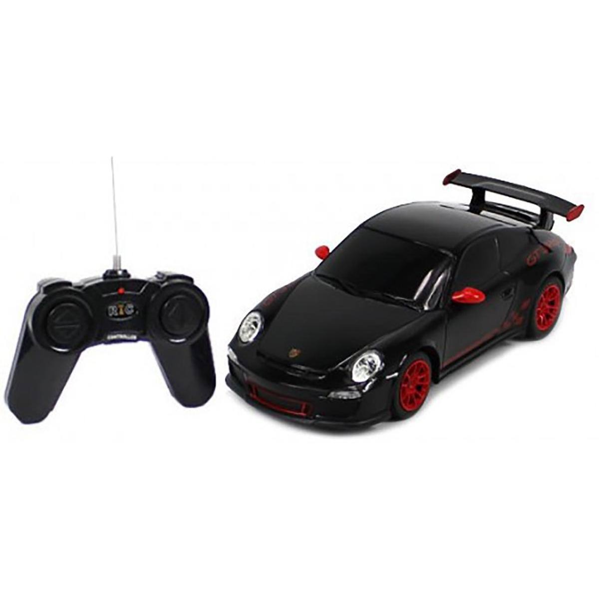 Alt View 5. JuzToys - Remote Control Car, 1:24 RC Car Porsche GT3 RS (Black) - Black.