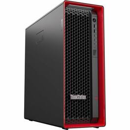 Lenovo - ThinkStation P5 30GA005QUS Workstation - 1 Xeon w3-2423 - vPro Technology - 16 GB - 512 GB SSD - Intel W790 Chip - Black