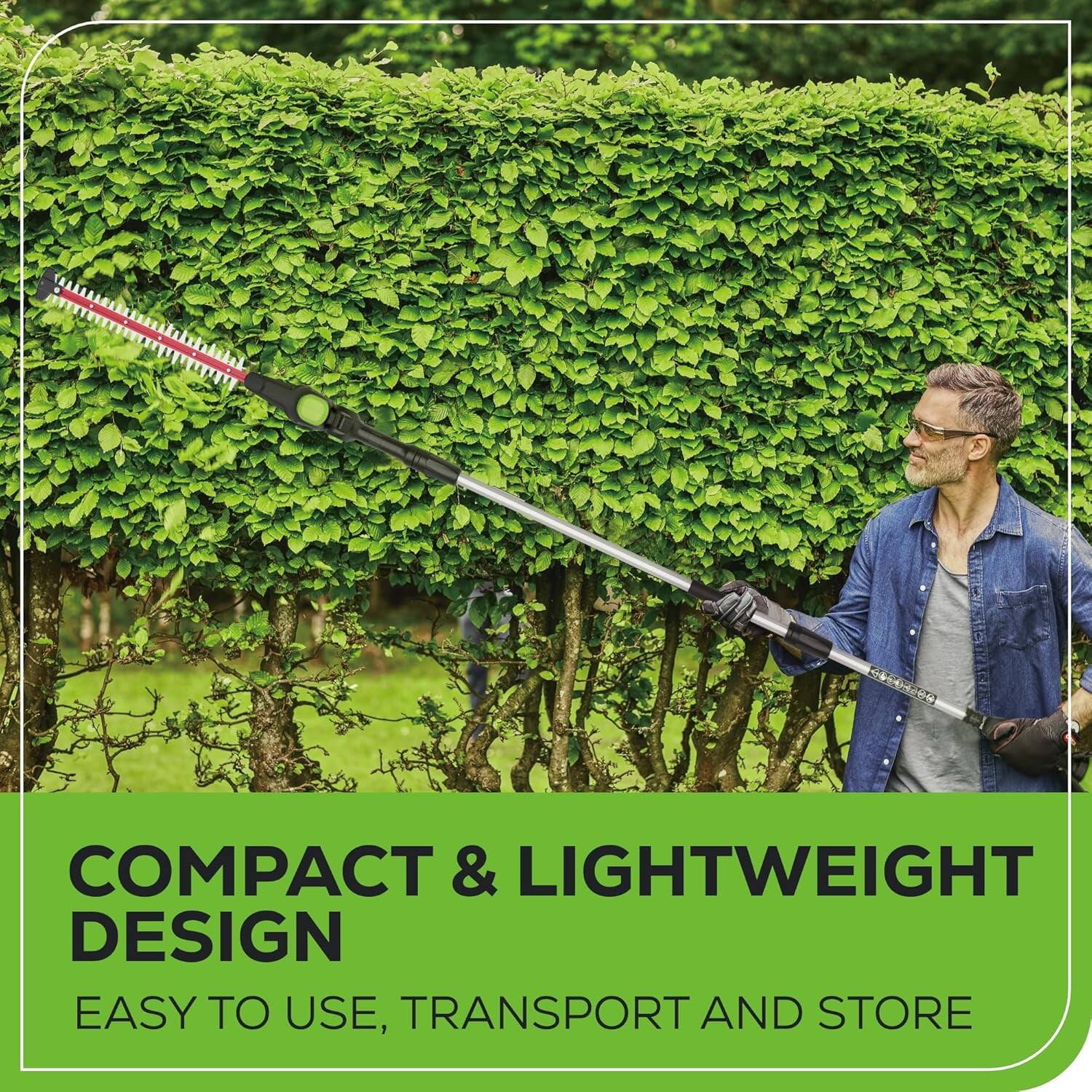COMPACT & LIGHTWEIGHT DESIGN  
EASY TO USE, TRANSPORT AND STORE