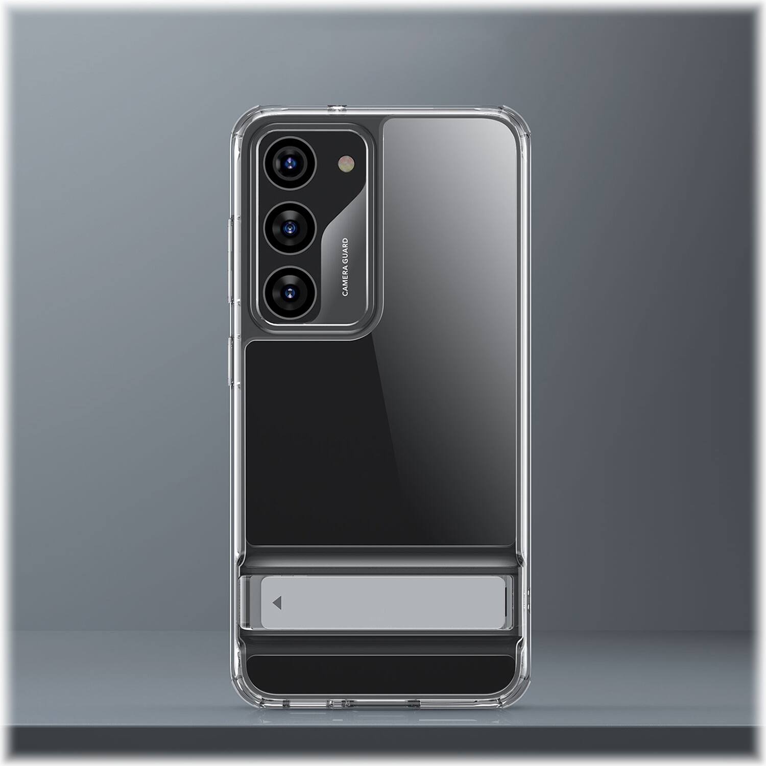 Alt View 13. SaharaCase - AirShield Boost Kickstand Series Case for Samsung Galaxy S23+ - Clear.