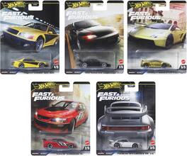 Mattel - Hot Wheels Premium 1:64 Fast & Furious 10-Piece M Assortment - COLLECTIBLES - Multicolor