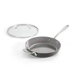 All Clad - All-Clad 10.5" HA1® Ceramic Nonstick Fry Pan with Lid, Light - Gray