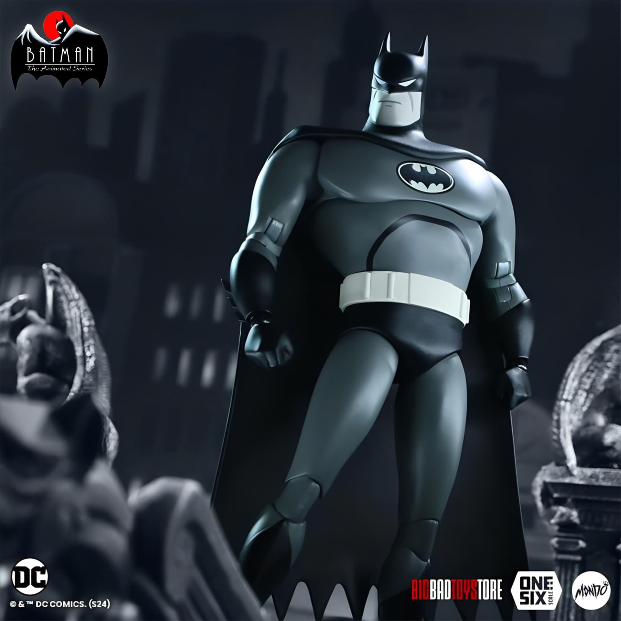 BATMAN The Animated Series DC & DC COMICS. (S24) BIGBADTOYSTORE ONE SIX SCOLE MONDO