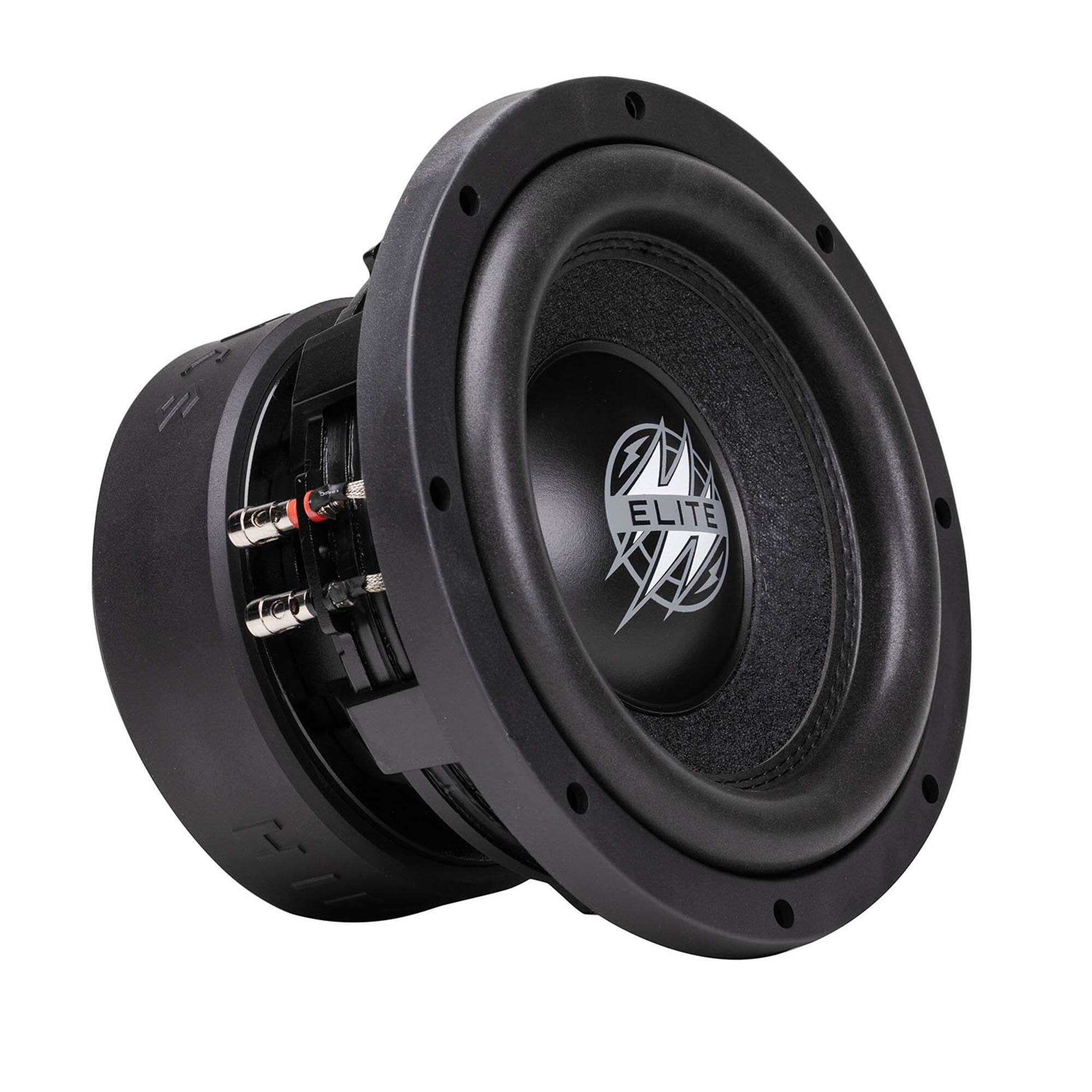 Hifonics - ELITE 10 Inch Subwoofer, Dual Voice Coil Car Audio Speaker, 1200 Watt - Black