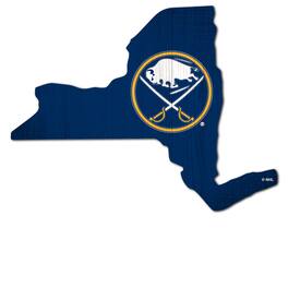 Fan Creations - Buffalo Sabres 12" Logo State Sign - Multicolor
