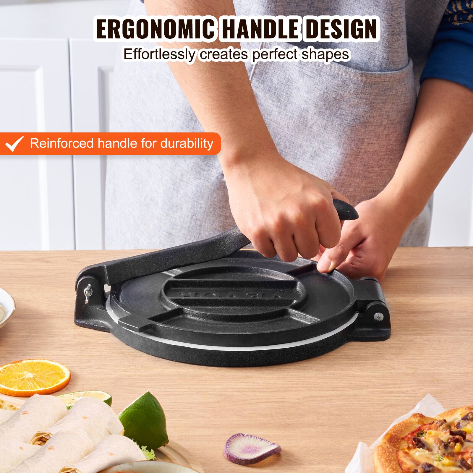 ERGONOMIC HANDLE DESIGN  
Effortlessly creates perfect shapes  
Reinforced handle for durability